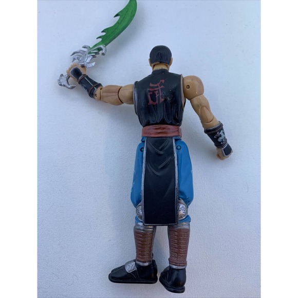 Mortal Kombat Shaolin Monks - Kung Lao 2005 Jazwares 6” Loose Figure - Picture 3 of 5